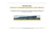 Prezentare Proiect Fotovoltaic Galbenu