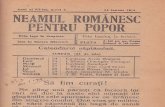 Neamul Romanesc Pentru Popor Nr.4-24 Ianuarie 1916