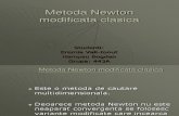 Newton Modif Clasica-eremia,Hampau