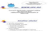 Comert Electronic-Vanzari Online Al Companiei UPC