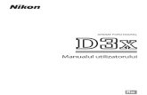Manual de Utilizare Nikon D3x