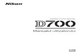 Manual de Utilizare Nikon D700