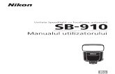 Manual de Utilizare Nikon SB-910