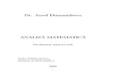 2076 - Analiza Matematica - Probleme Rezolvate