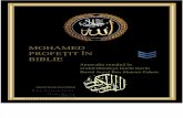 Dovezi Biblice Profetii Despre Profetul Mohamen