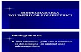 BIODEGRADAREA POLIMERILOR POLIESTERICI1
