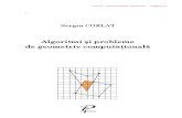 Algoritmi şi probleme geometrie computationala