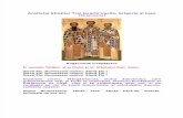 Acatistul Sfinţilor Trei Ierarhi Vasile - Grigorie - Ioan 30 ian