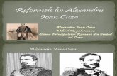 Reformele Lui Alexandru Ioan Cuza