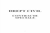 Dr. Civil-contracte Speciale