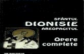 Sfantul Dionisie Areopagitul - Opere Complete