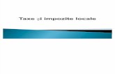 Taxe și impozite locale