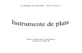Proiect La Instrumente de Plata