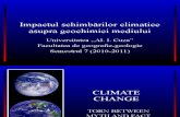 Impactul schimbărilor climatice asupra geochimiei mediului  2