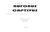 BUFONUS  CAPTIVUS (comedie)