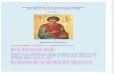 Acatistul Sfântului Mare Mucenic şi Tămăduitor Pantelimon - doctor fără de arginţi (27 iulie)