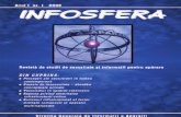 INFOSFERA Revista de Studii de Securitate Si Informatii Pentru Aparare, Nr. 1, 2009
