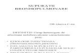 14 Supuratii bronhopulmonare