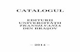 Catalog Editura Universitatii Transilvania din Brasov 2014
