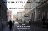 (1) Introducerea Sistemului TTT (TimisoaraTramTren)