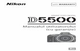 Nikon D5500 -  Ghid de instalare rapida