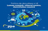 Politica de dezvoltare a UE:Lumea noastră, viitorul nostru, demnitatea noastră