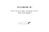"Zorile", nr. 27/2014 (.pdf)
