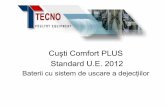 Cuşti Comfort PLUS Standard U.E. 2012