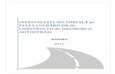 Raport privind piaţa lucrărilor de construcţii de drumuri şi autostrăzi