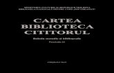 CARTEA BIBLIOTECA CITITORUL