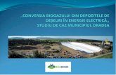 Conversia biogazului din depozitele de deseuri în energie electrica