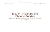 Manual de limba romana pentru straini - incepatori