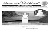 Revistă editată de Societatea literar - culturală “Academia Bârlădeană”
