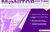 Monitor cultural-educativ