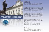 Medicină 6 ani/zi, 360 de credite ECTS Medicină în Limba Franceză ...