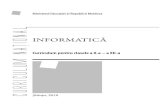Curriculum pentru clasele X – XII (varianta în limba română)