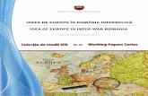 Ideea de Europa în România interbelică