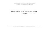 Raport de activitate TVR pe 2014