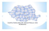 HARTA PARCURILOR INDUSTRIALE DIN ROMANIA