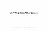 SCIENCE DES MATERIAUX DE L'ELECTROTECHNIQUE