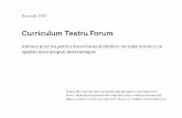 Curriculum Teatru Forum