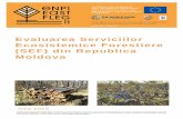 Evaluarea Serviciilor Ecosistemice Forestiere (SEF) din Republica Moldova