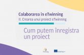 Collaboration in eTwinning: Register a project - RO