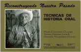 Tecnicas de Historia Oral M. Camarena T. Morales G. Necoechea