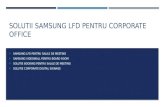 Solutii samsung LFD pentru corporate office-Romservice Telecomunicatii
