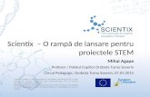 Scientix  – O rampă de lansare pentru proiectele STEM