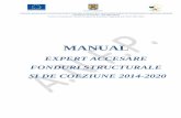 Manual Expert accesare fonduri structurale și de coeziune 2014-2020