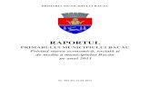 Raportul primarului municipiului Bacău privind starea economică ...