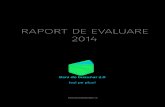 RAPORT DE EVALUARE 2014