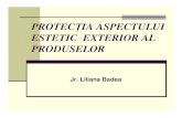 Protectia aspectului estetic exterior al produselor How to protect the ...